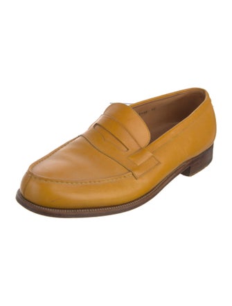 J.M. Weston Leather Loafers