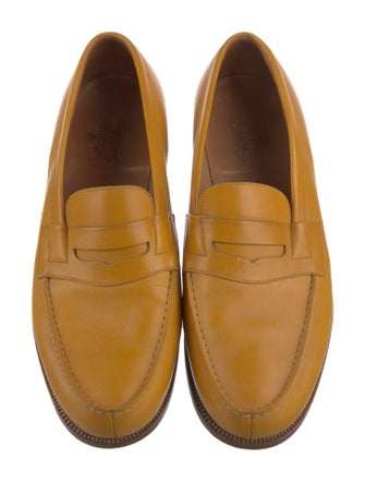 J.M. Weston Leather Loafers