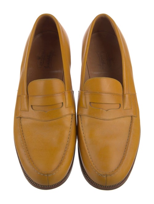 J.M. Weston Leather Loafers