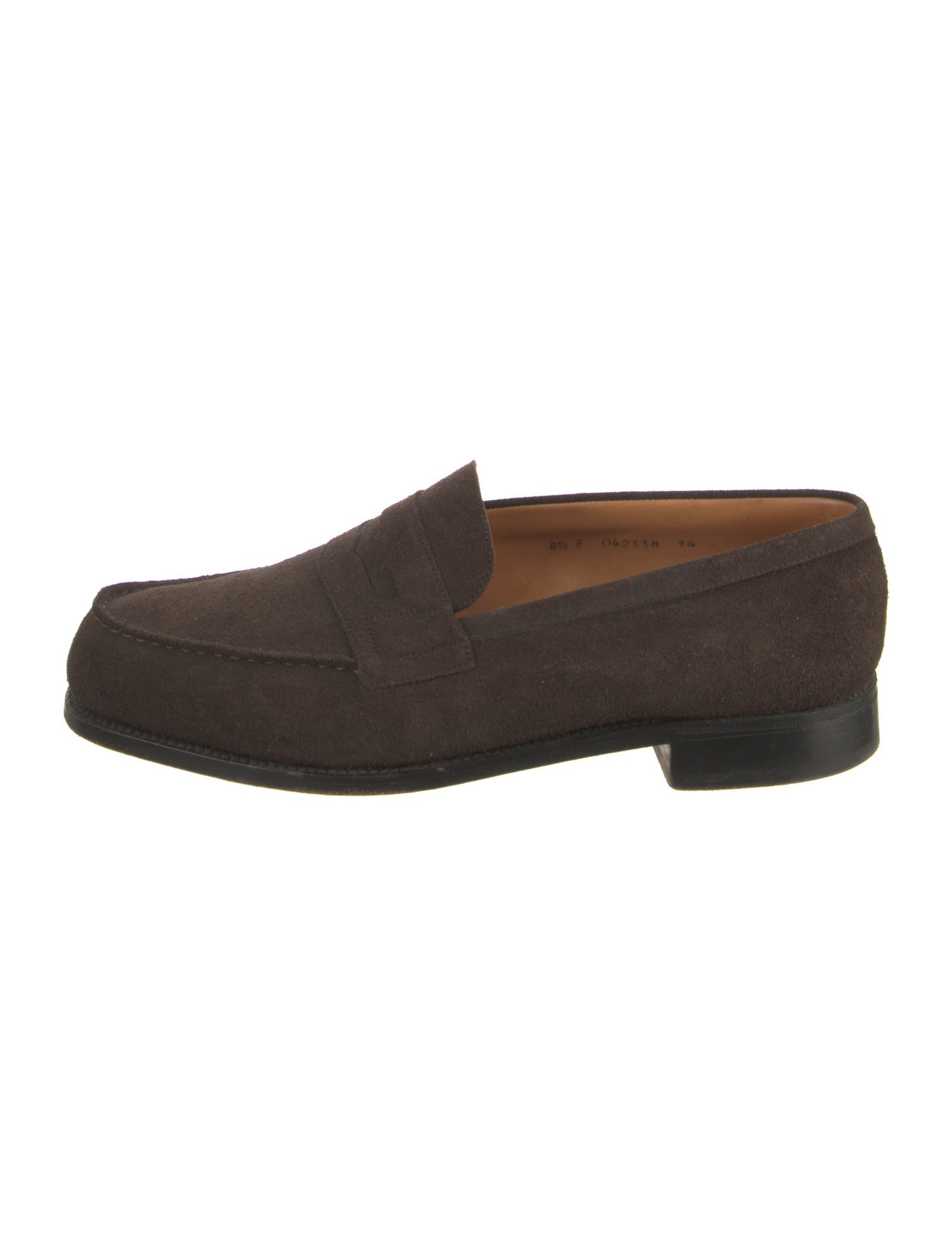 J.M. Weston Suede Loafers