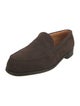 J.M. Weston Suede Loafers