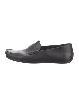 J.M. Weston Leather Loafers