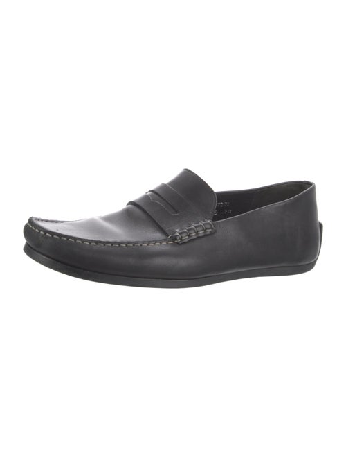 J.M. Weston Leather Loafers