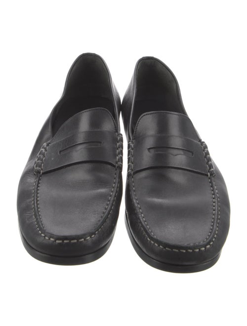 J.M. Weston Leather Loafers