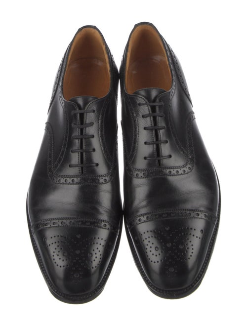 J.M. Weston Leather Lasercut Accents Brogues