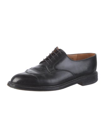J.M. Weston Leather Dress Loafers