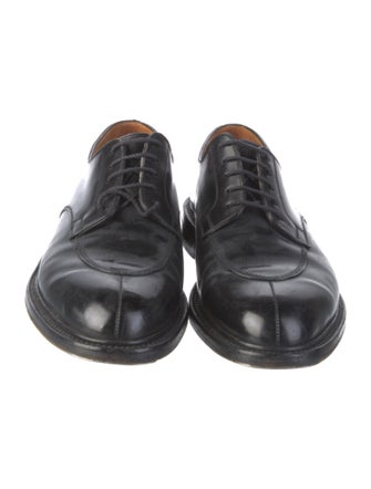 J.M. Weston Leather Dress Loafers