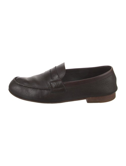 J.M. Weston Leather Loafers