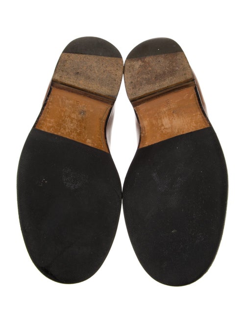 J.M. Weston Leather Dress Loafers