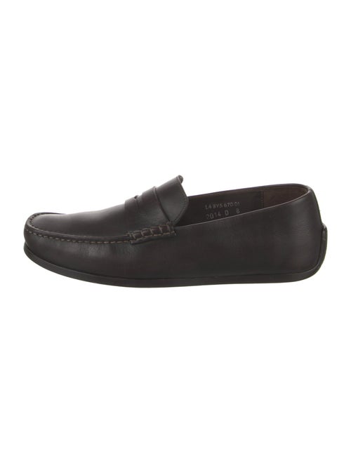 J.M. Weston Leather Loafers