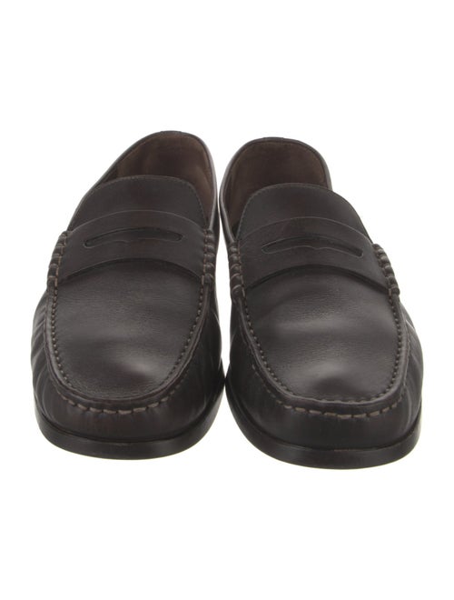 J.M. Weston Leather Loafers
