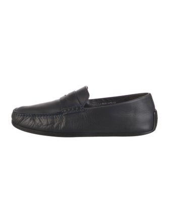 J.M. Weston Leather Loafers