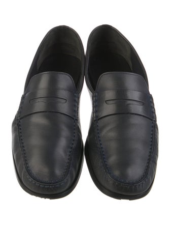 J.M. Weston Leather Loafers