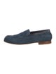 J.M. Weston Suede Loafers