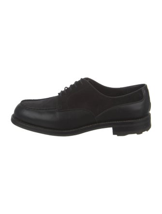 J.M. Weston Leather Dress Loafers