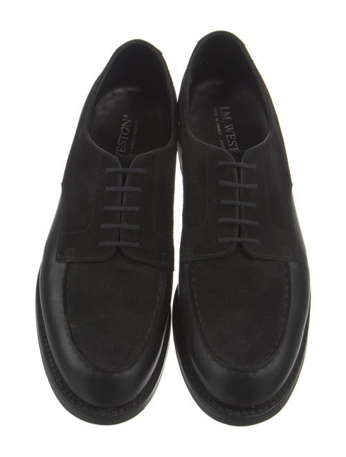 J.M. Weston Leather Dress Loafers