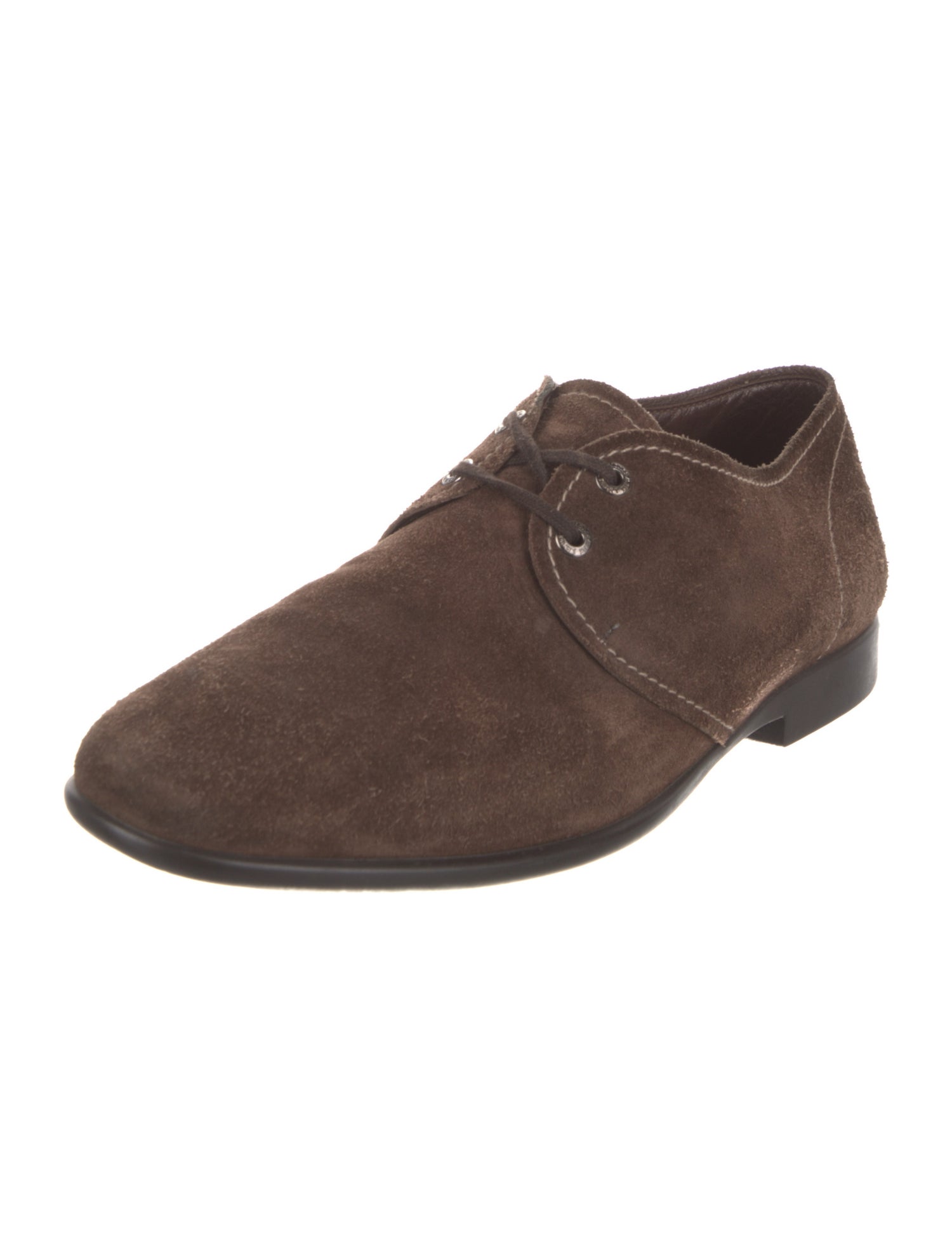 J.M. Weston Suede Derby Shoes