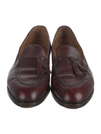 J.M. Weston Leather Dress Loafers
