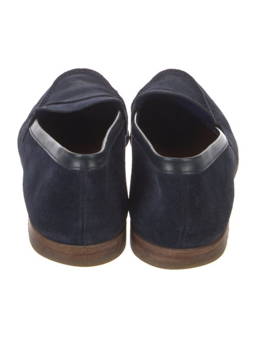 J.M. Weston Suede Dress Loafers