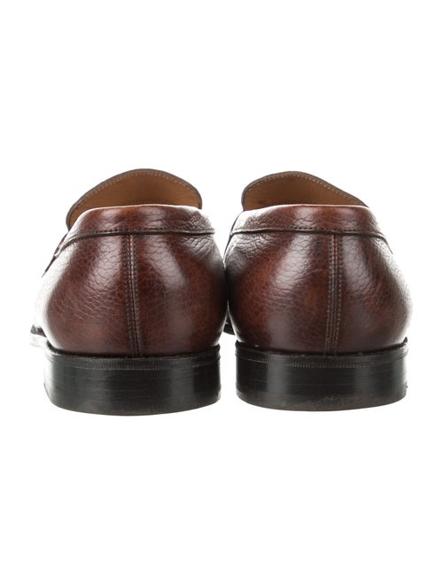 J.M. Weston Leather Dress Loafers