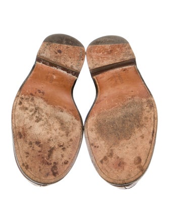 J.M. Weston Leather Dress Loafers