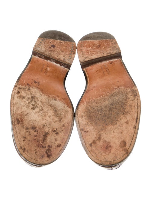 J.M. Weston Leather Dress Loafers