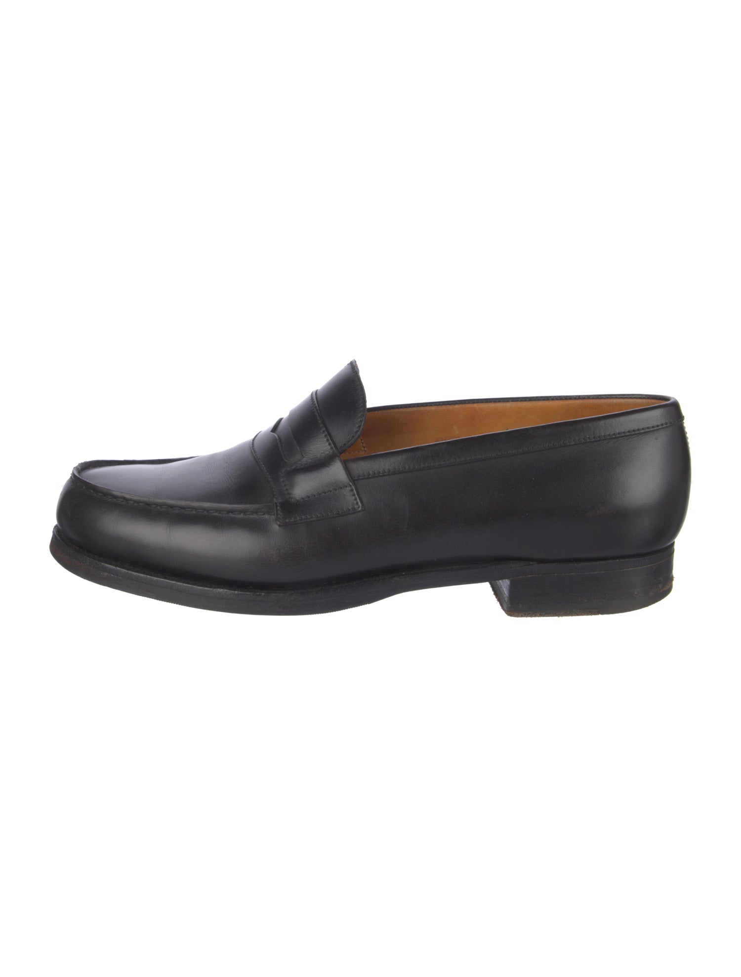 J.M. Weston Leather Loafers