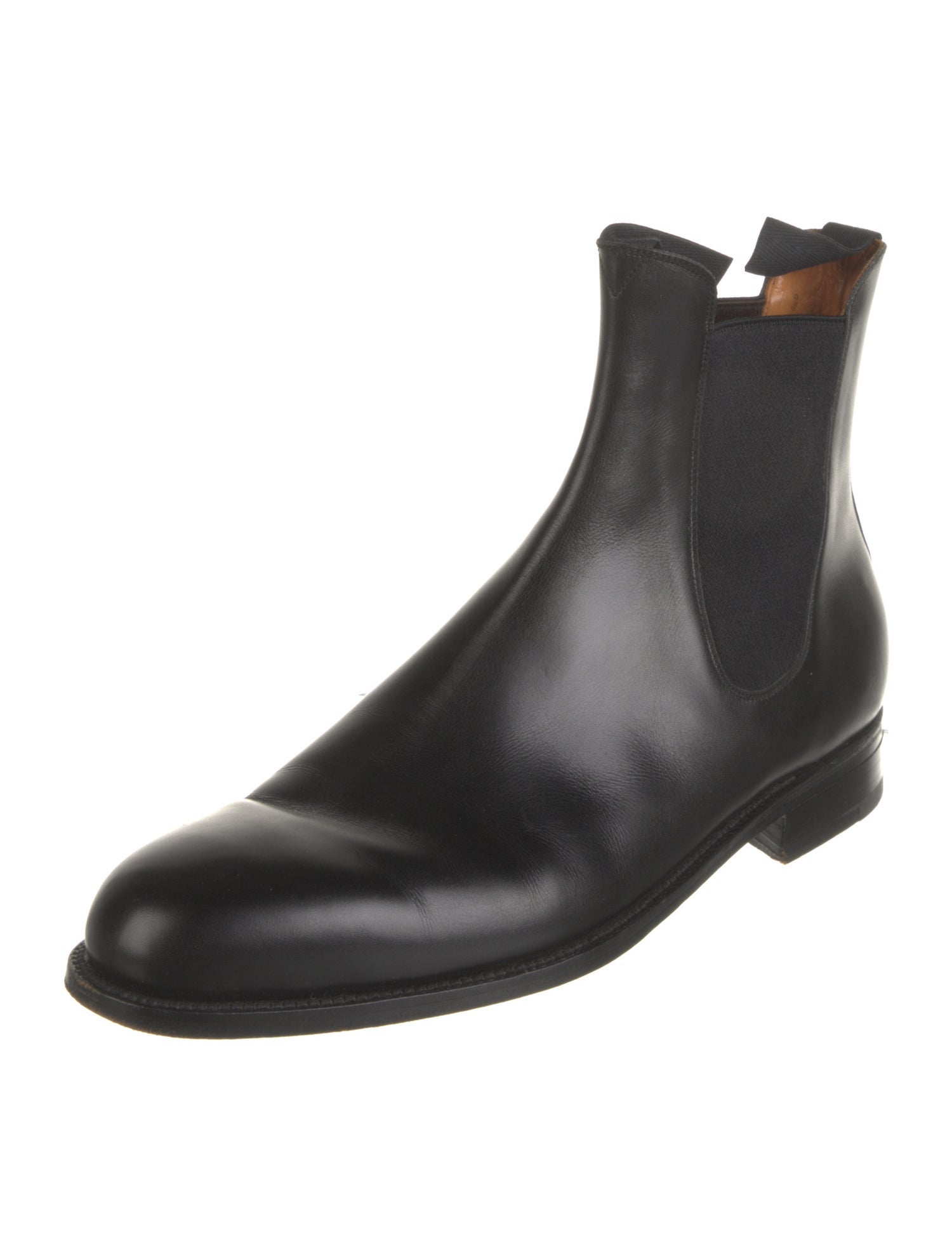 J.M. Weston Leather Chelsea Boots