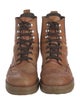 Jonak Leather Combat Boots