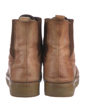 Jonak Leather Combat Boots