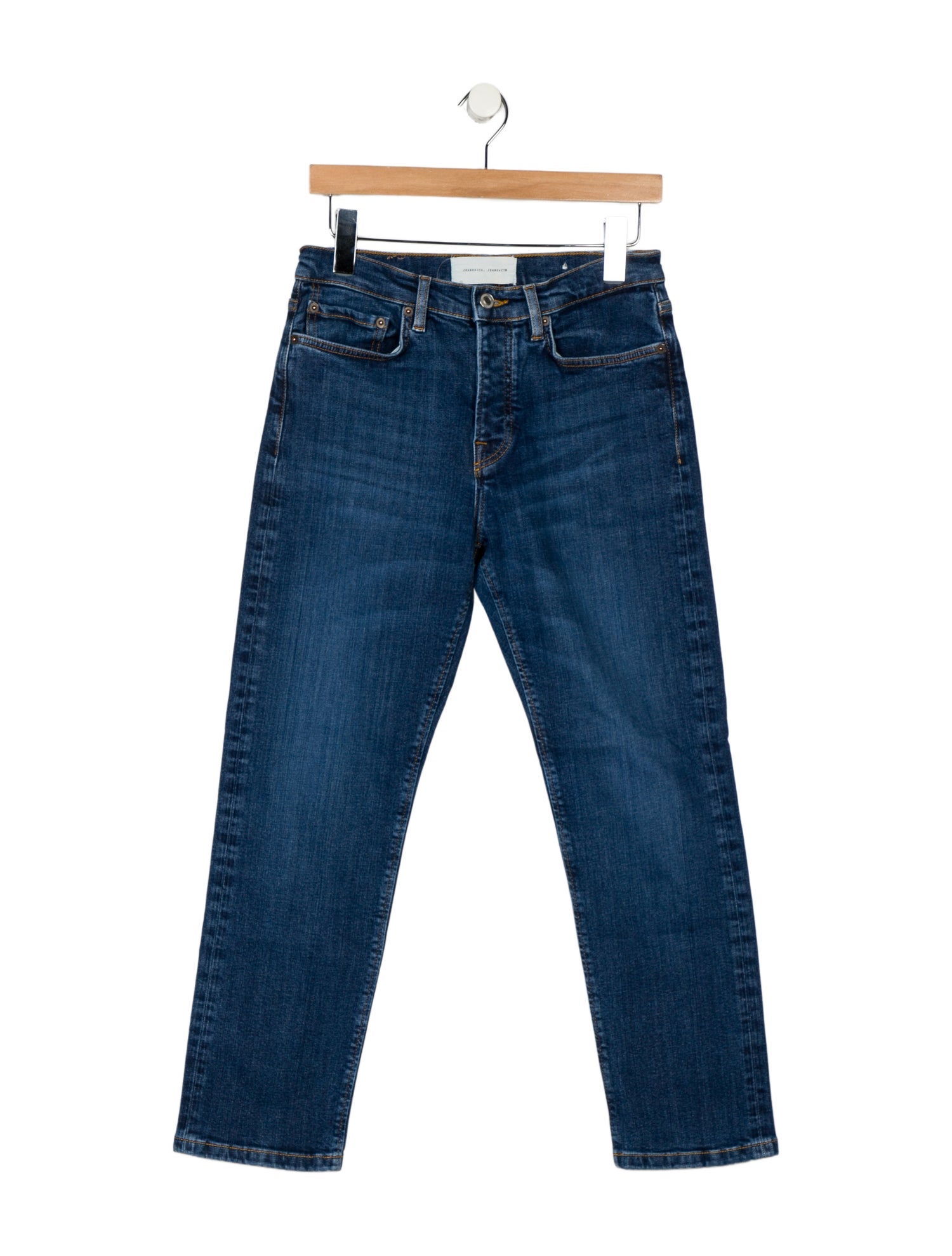 Jeanerica Mid-Rise Straight Leg Jeans
