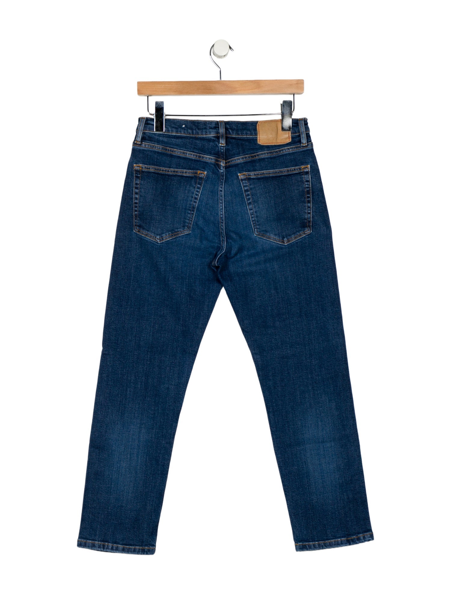 Jeanerica Mid-Rise Straight Leg Jeans