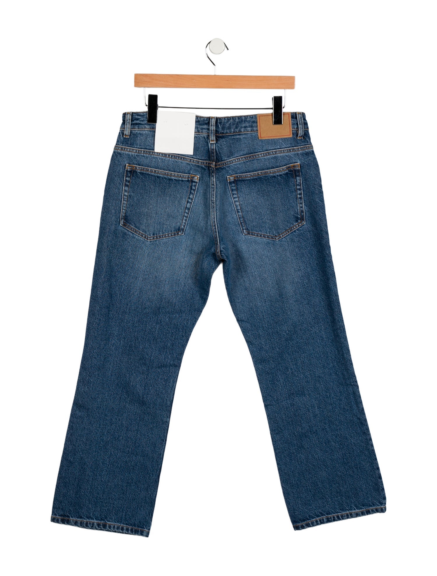 Jeanerica Mid-Rise Wide Leg Jeans