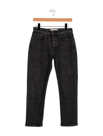 Jeanerica Mid-Rise Straight Leg Jeans