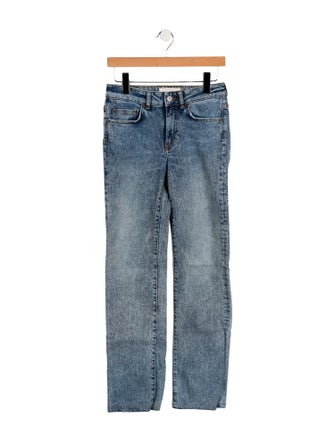 Jeanerica Mid-Rise Straight Leg Jeans