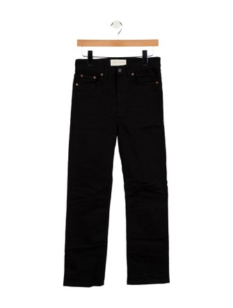 Jeanerica High-Rise Straight Leg Jeans