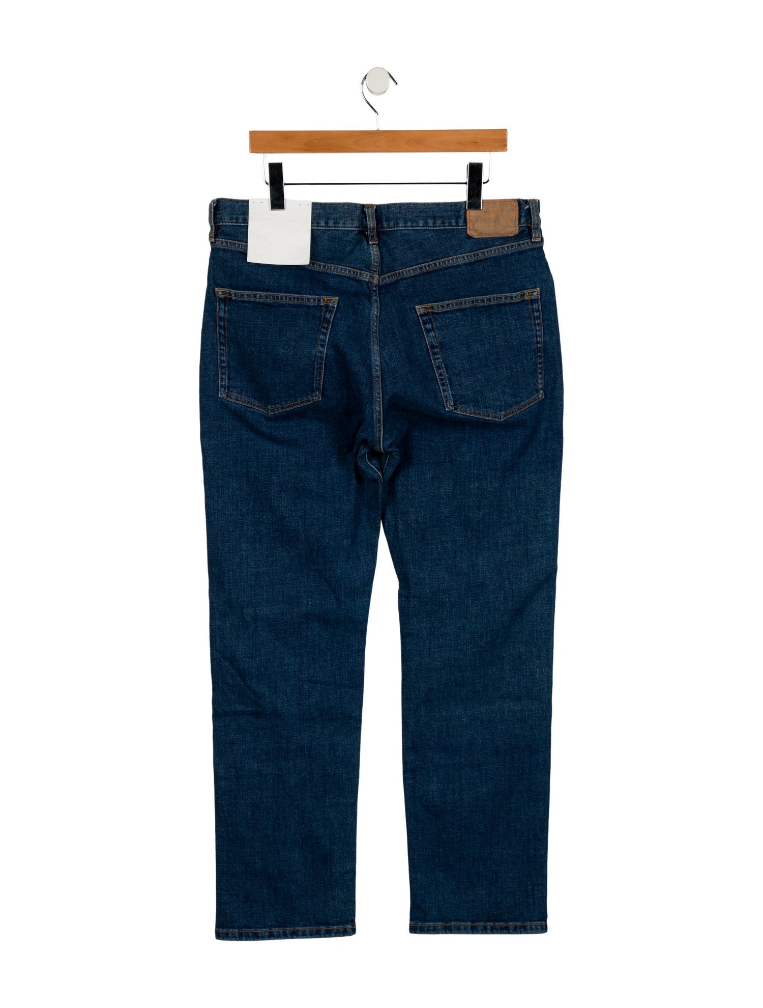 Jeanerica High-Rise Straight Leg Jeans