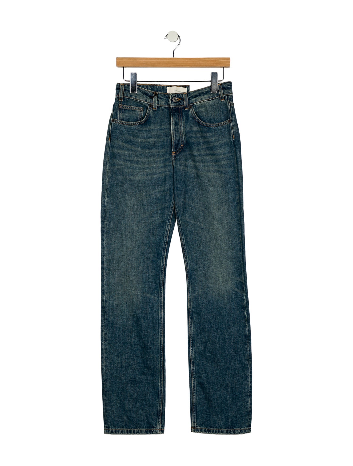 Jeanerica Mid-Rise Straight Leg Jeans