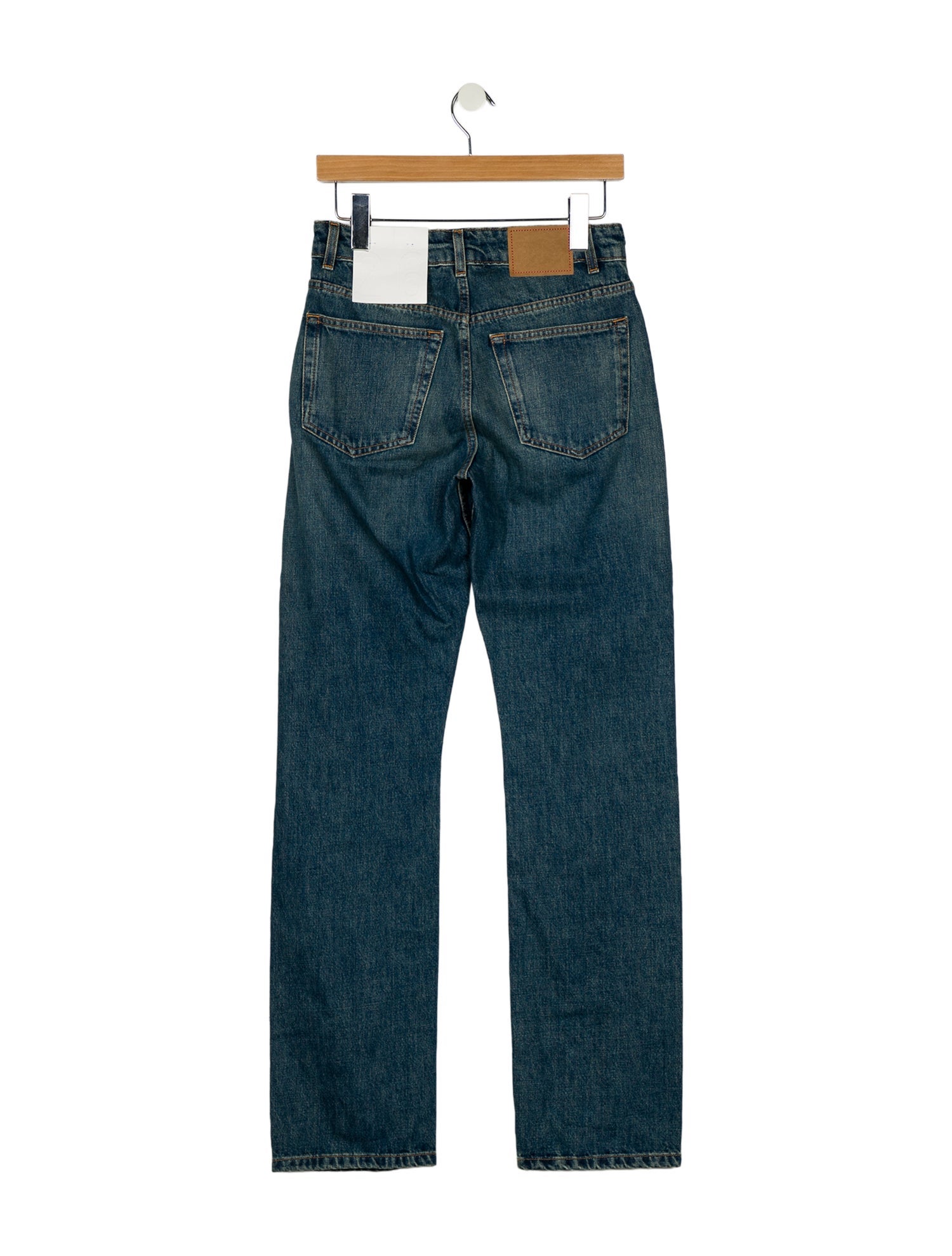 Jeanerica Mid-Rise Straight Leg Jeans