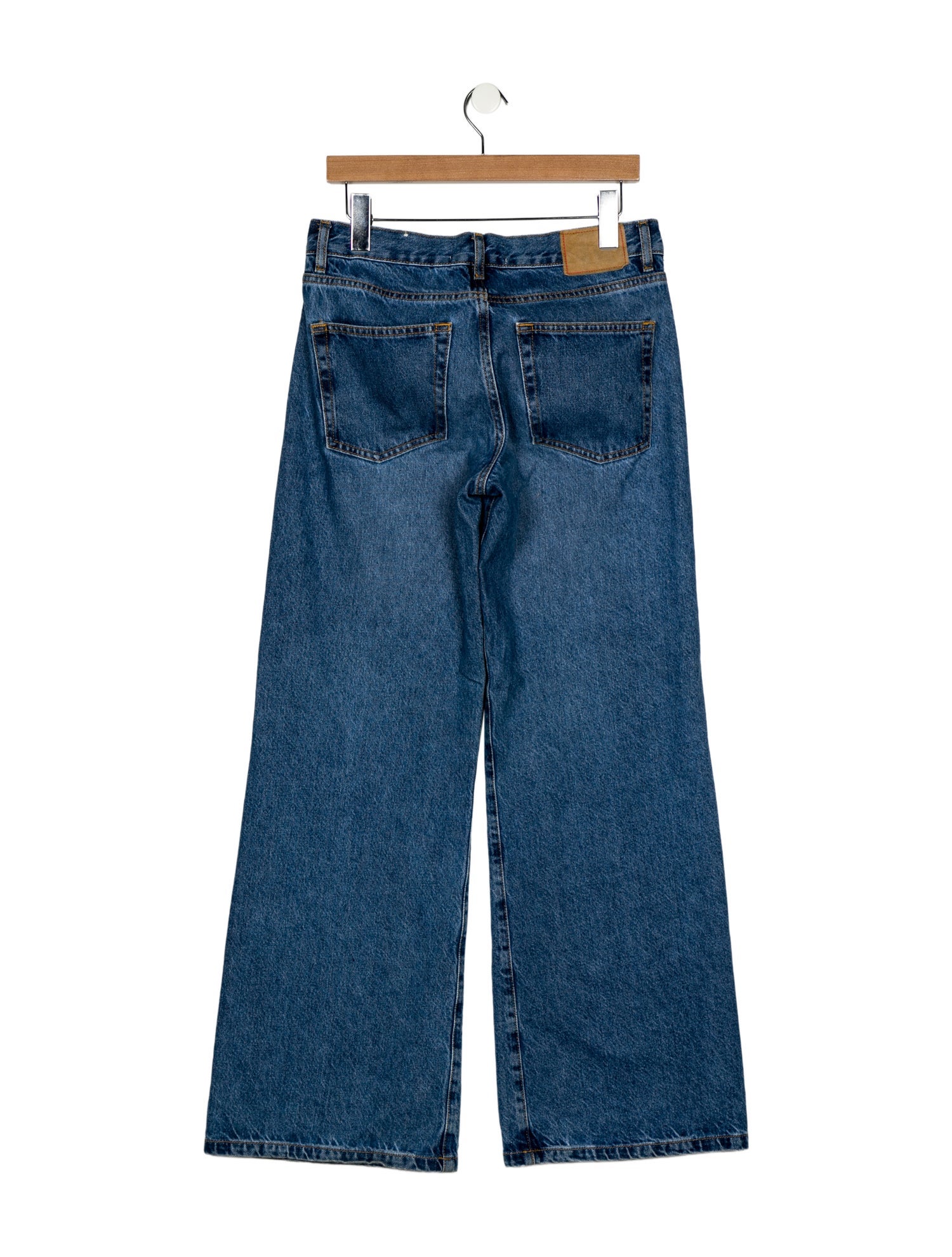 Jeanerica Mid-Rise Wide Leg Jeans