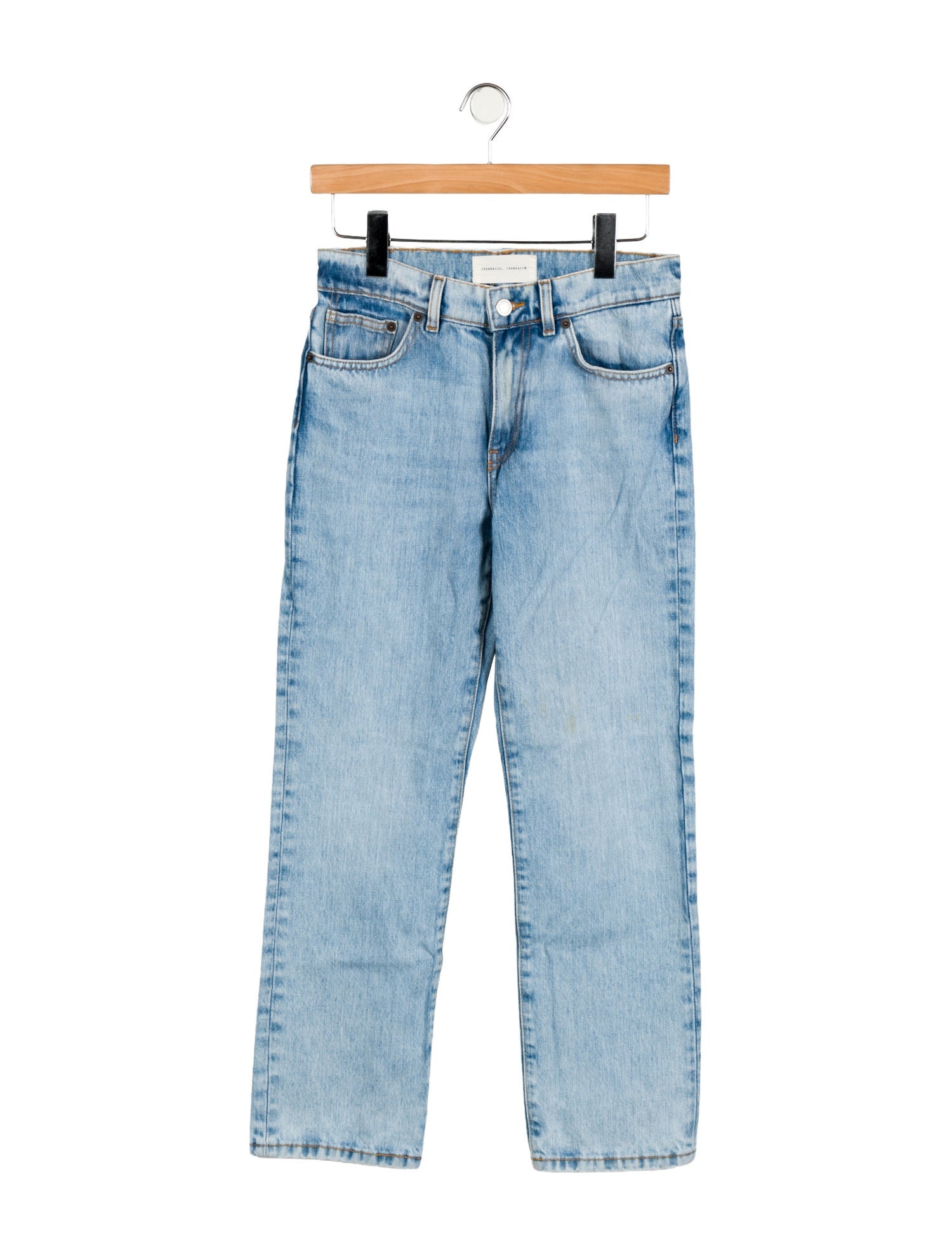 Jeanerica Mid-Rise Straight Leg Jeans