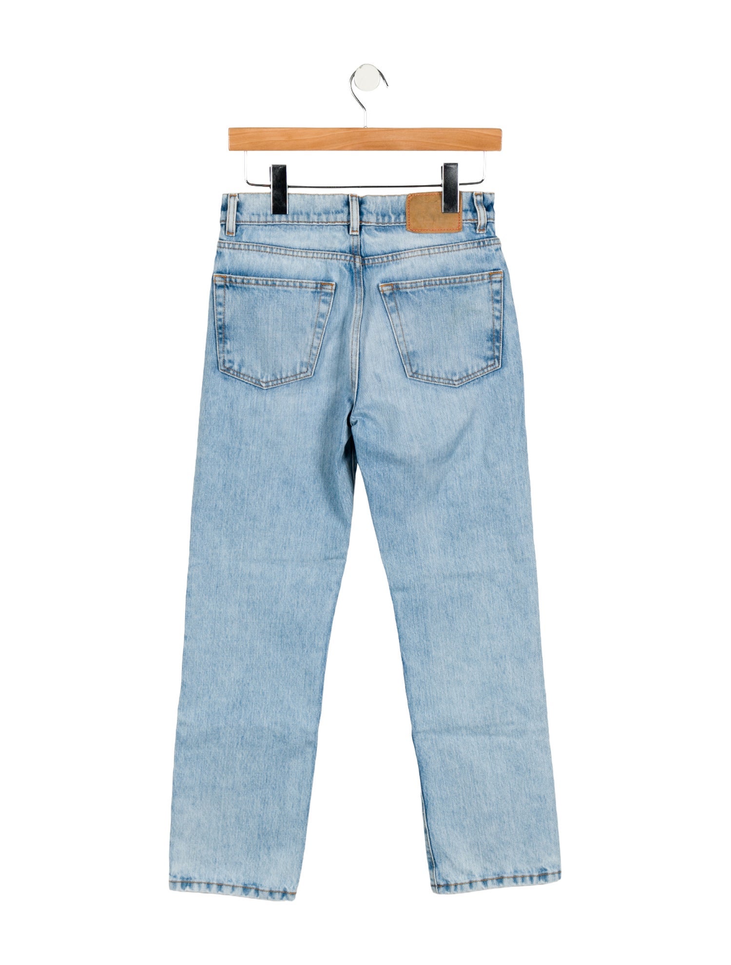Jeanerica Mid-Rise Straight Leg Jeans