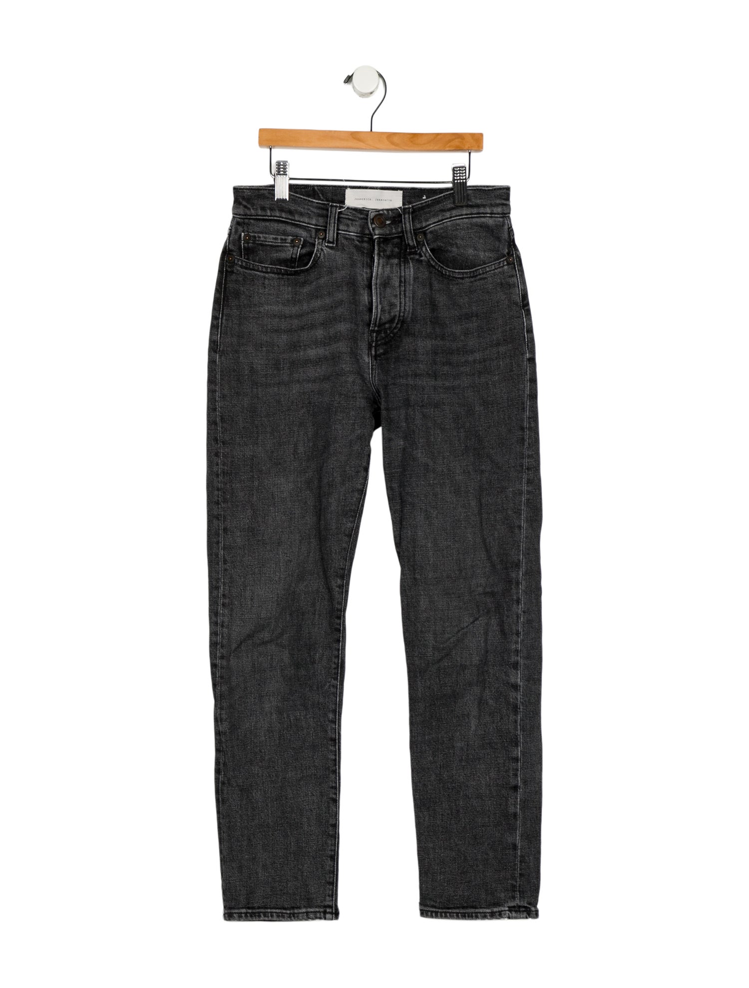 Jeanerica Mid-Rise Straight Leg Jeans
