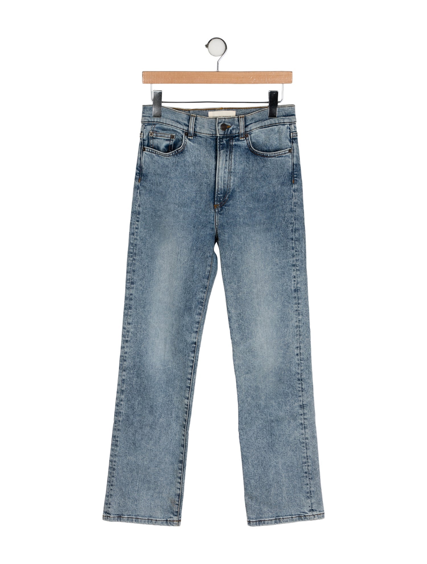 Jeanerica High-Rise Straight Leg Jeans