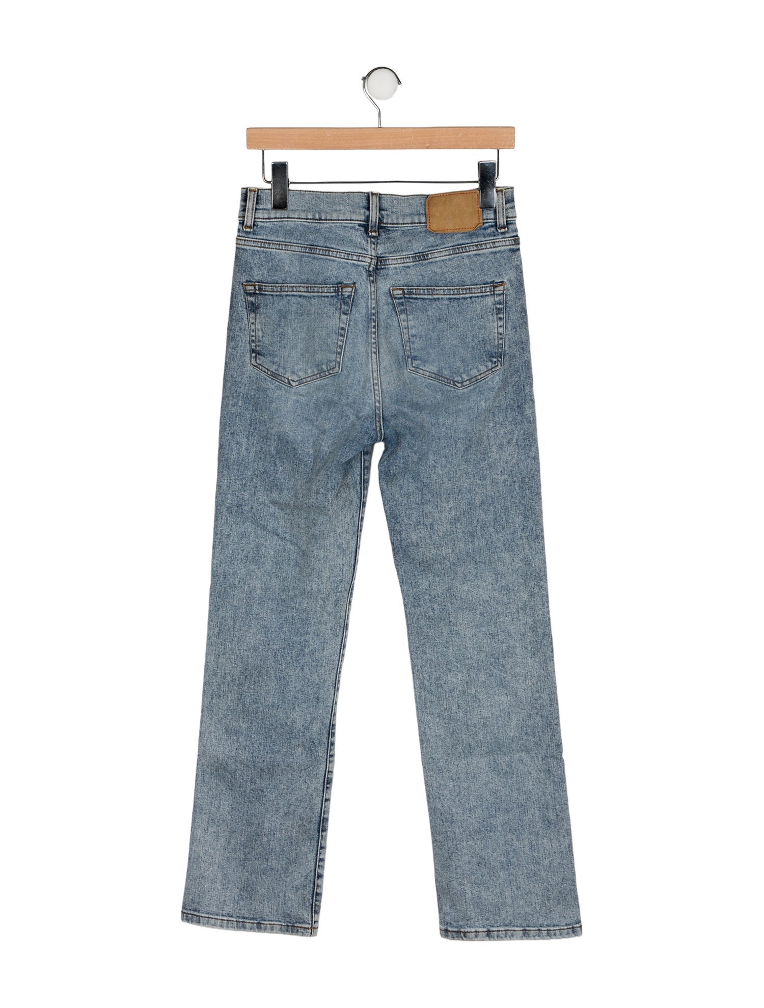 Jeanerica High-Rise Straight Leg Jeans