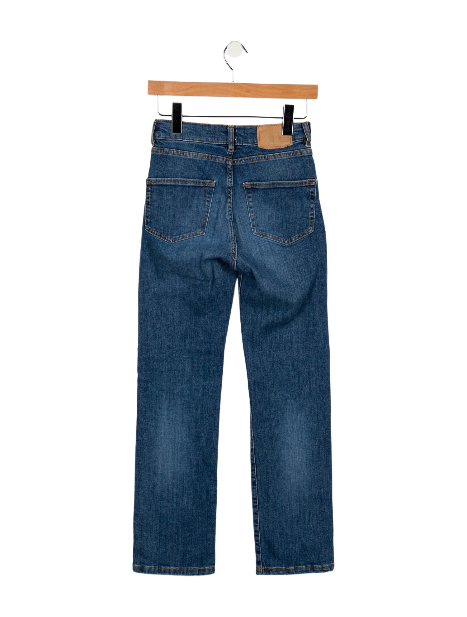 Jeanerica Mid-Rise Straight Leg Jeans