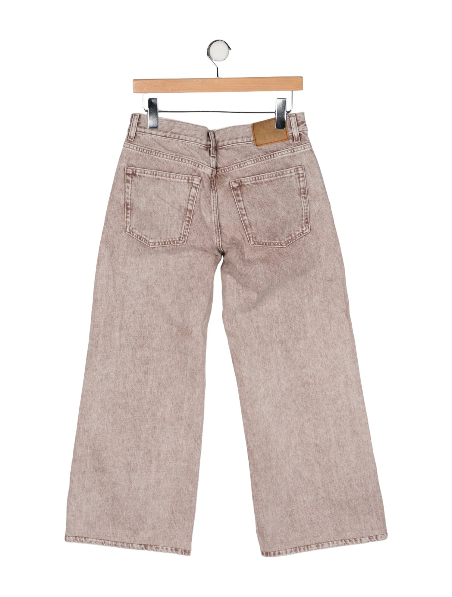 Jeanerica Mid-Rise Wide Leg Jeans