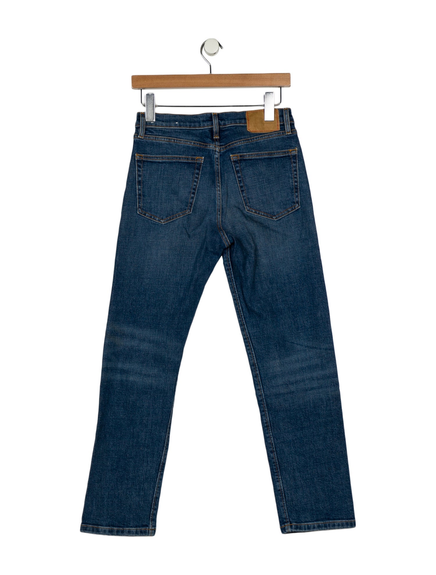 Jeanerica Mid-Rise Straight Leg Jeans