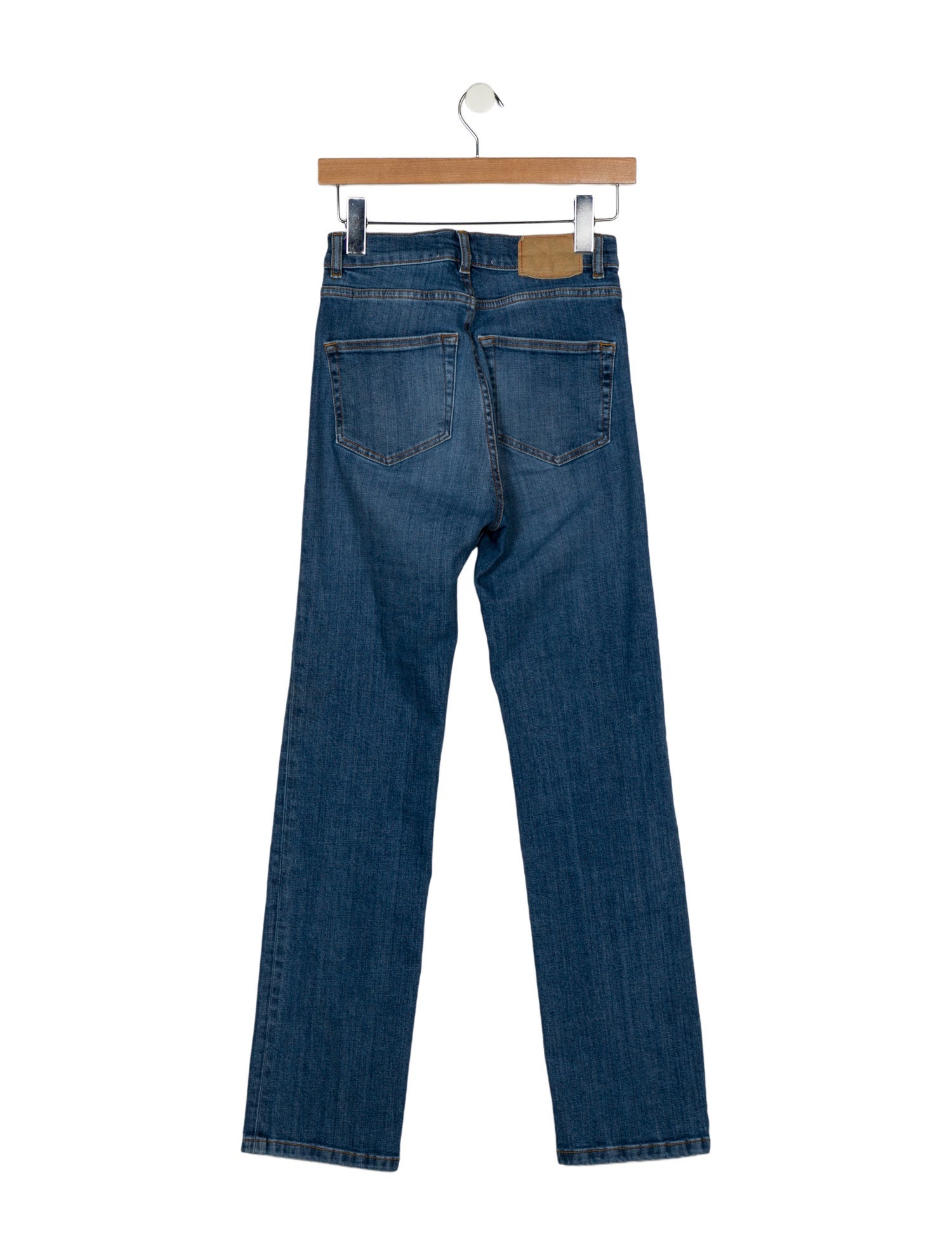 Jeanerica High-Rise Straight Leg Jeans