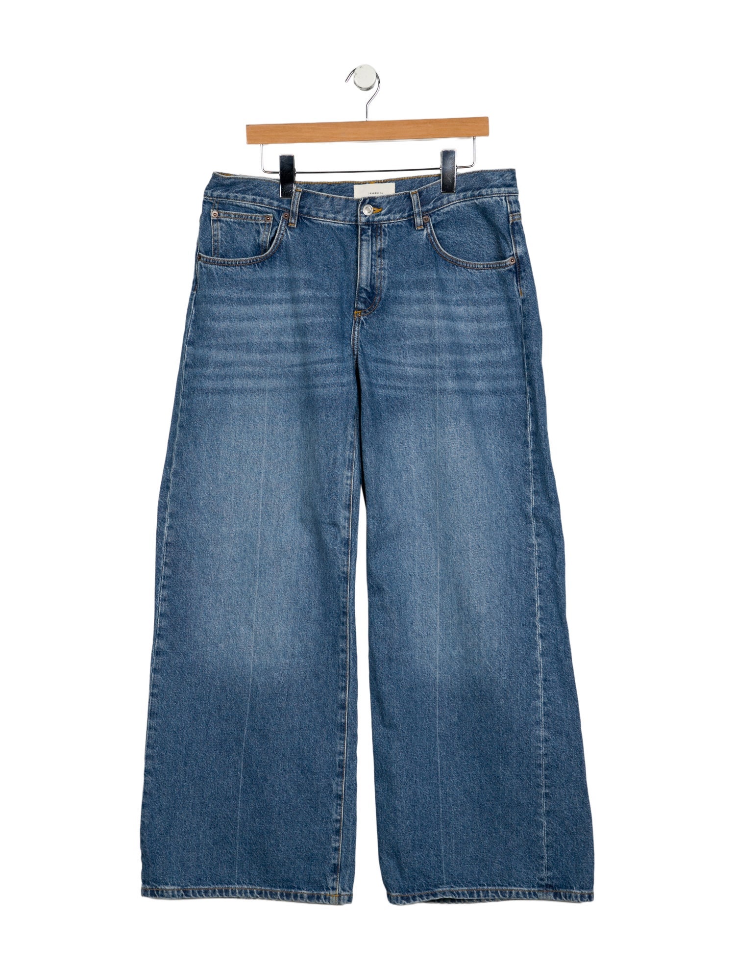 Jeanerica Mid-Rise Wide Leg Jeans